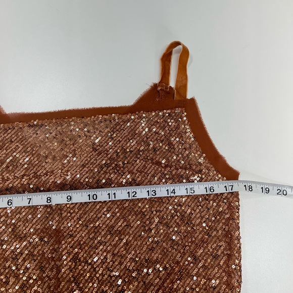 Free People Shimmer & Shine Bodysuit in Sunset Sequins New With Tags Size XS - Picture 9 of 12